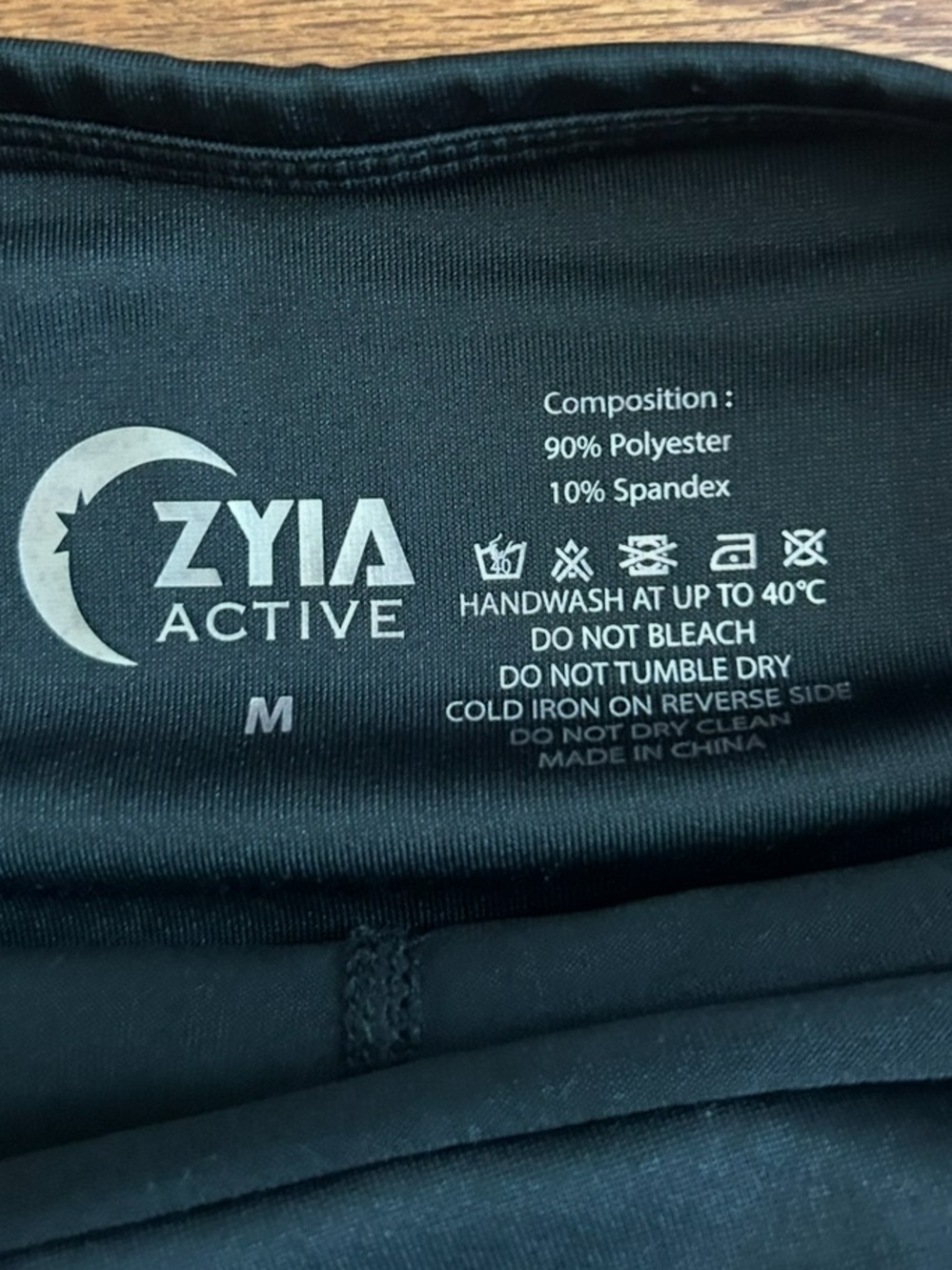 Zyia Active Black Athletic Skort Women's Medium Built In Shorts Tennis Golf - Picture 3 of 5